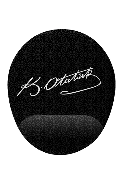 iyi fikirler Atatürk Imza Bilek Destekli Mouse Pad ürün görseli 1
