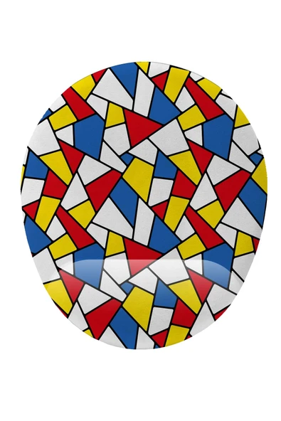 iyi fikirler Geometrik Desenli Bilek Destekli Mouse Pad ürün görseli 1