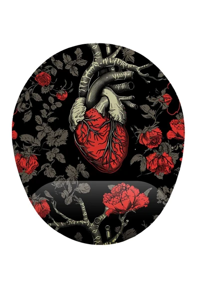 iyi fikirler Anatomik Kalp Bilek Destekli Mouse Pad ürün görseli 1