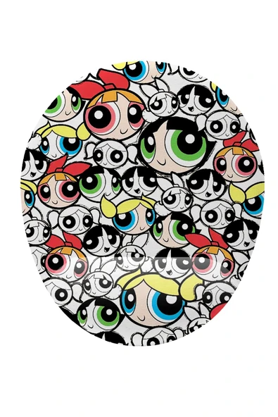 iyi fikirler Powerpuff Desenli Bilek Destekli Mouse Pad ürün görseli 1