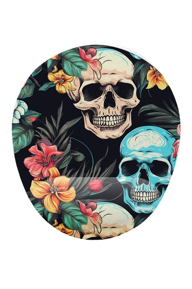 iyi fikirler Kuru Kafa Çiçek Bilek Destekli Mouse Pad ürün görseli 1