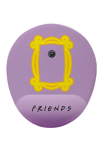 iyi fikirler Friends Çerçeve Baskılı Bilek Destekli Mouse Pad ürün görseli 1