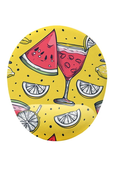 iyi fikirler Karpuz Limon Kokteyli Bilek Destekli Mouse Pad ürün görseli 1