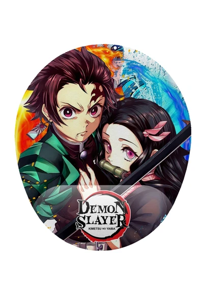 iyi fikirler Demon Slayer Anime Bilek Destekli Mouse Pad ürün görseli 1