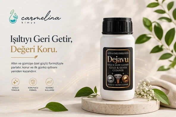 Altın ve Gümüş Temizleme Sıvısı (Dejavu) 250ml ürün görseli 1
