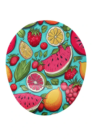 iyi fikirler Meyve Desenli Bilek Destekli Mouse Pad ürün görseli 1