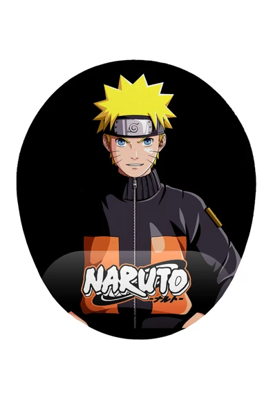 Hamiki Naruto Desenli Bilek DestekliKaymaz Buruşmaz Kırılmaz Mouse Pad ürün görseli 1