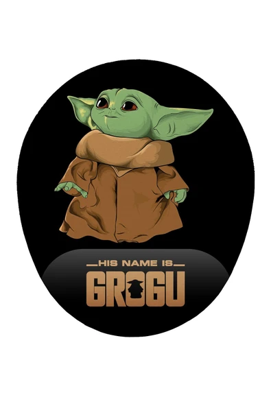 iyi fikirler Grogu Baby Yoda Bilek Destekli Mouse Pad ürün görseli 1