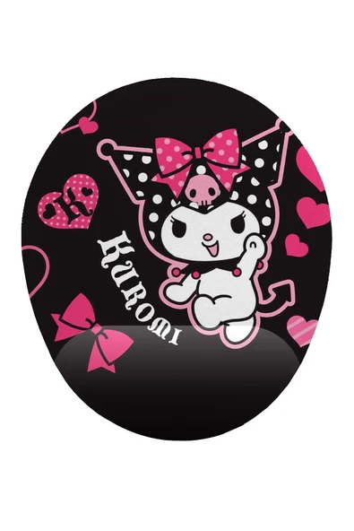 iyi fikirler Kuromi Anime Bilek Destekli Mouse Pad ürün görseli 1