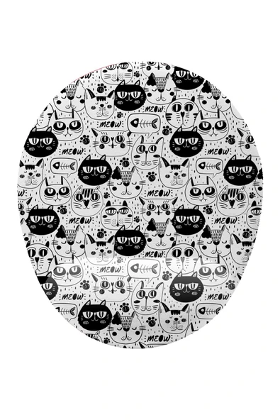 iyi fikirler Kedi Desenli Bilek Destekli Mouse Pad ürün görseli 1