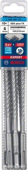 EXPERT SDS plus-7X K-Delici Ucu 6*215, 10 parça ürün görseli 1