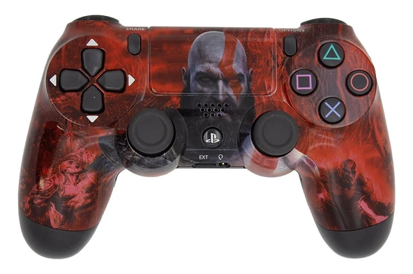 DualShock 4 V2 God Of War Kratos Edition ZCT2 Kablosuz PS4 Oyun Kolu ürün görseli 1
