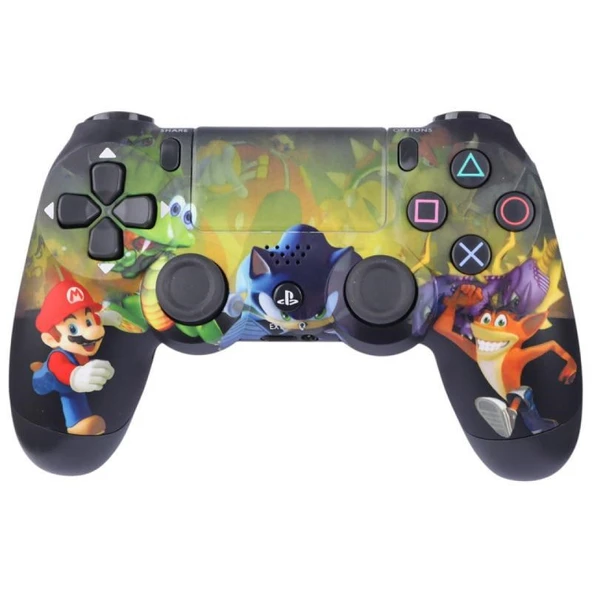 DualShock 4 V2 Süper Mario Edition ZCT2 Kablosuz PS4 Oyun Kolu ürün görseli 1
