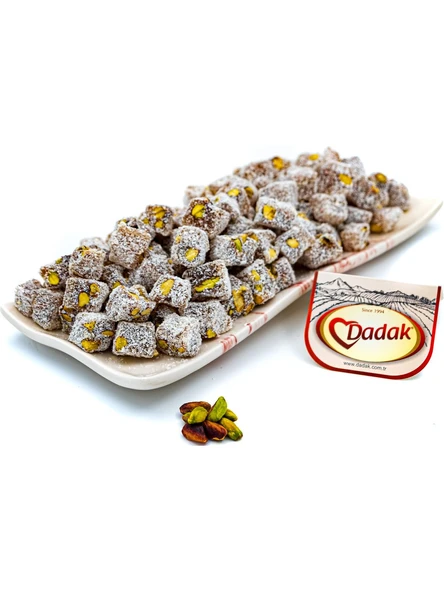 Dadak Lokum ve Kuruyemiş  Antep Fıstıklı Mini Lokum 200 g ürün görseli 1