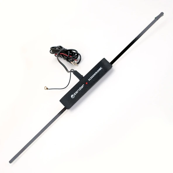 Mega Oto Market Zendar Elektronik Cam Radyo Anteni 35 cm Siyah ürün görseli 1