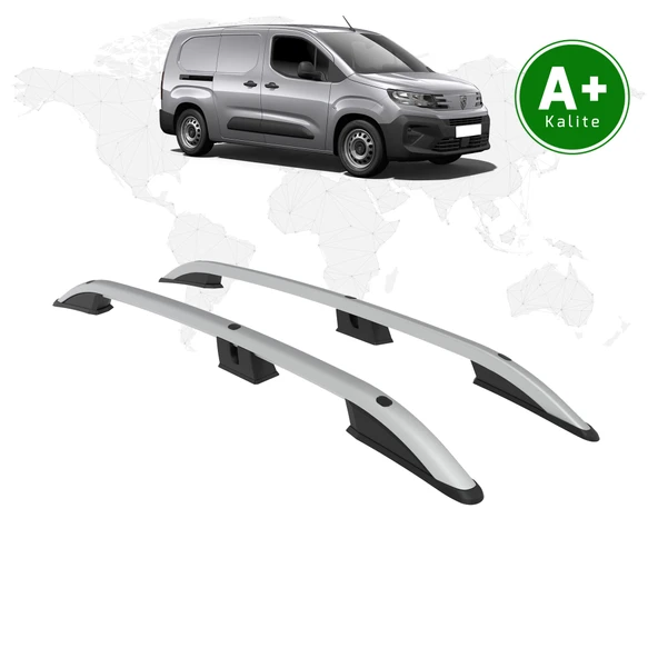 FA OTOMOTİV Peugeot Partner Tavan Çıtası Uzun Şasi 2024 Model ve Sonrası Gri ürün görseli 1