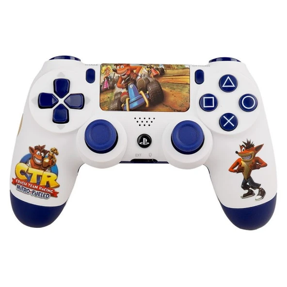 DualShock 4 V2 CTR Crash Team Racıng ZCT2 Kablosuz PS4 Oyun Kolu ürün görseli 1