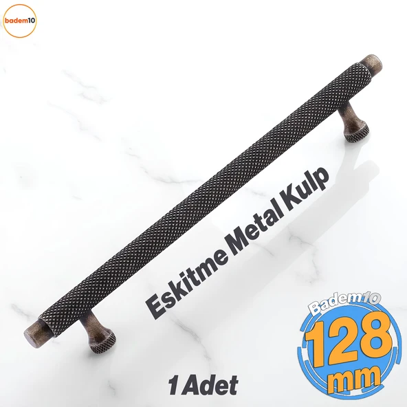 Martin Eskitme Antik Sarı Metal Kulp 128 mm Mobilya Çekmece Mutfak Dolabı Dolap Modern Kapak Kulplar ürün görseli 1