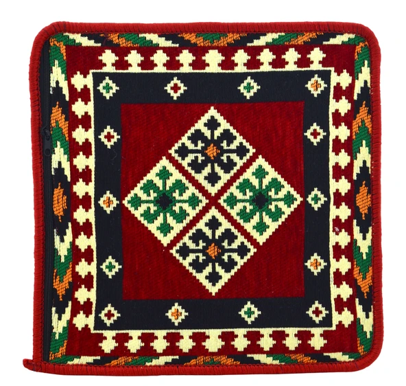 Dekoratif Otantik Çift Taraflı Fermuarlı Kilim Şark Köşesi Minder Kılıfı (40cmx41cm) Mod6 ürün görseli 1