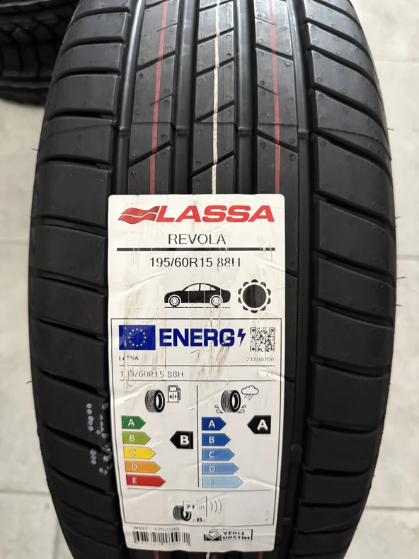 LASSA / 195/60R15 (REVOLA) 2025 YAZ LASTİĞİ ürün görseli 1