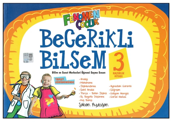 FENOMEN Ç. 3. SINIF BECERİKLİ BİLSEM HAZIRLIK KİTABI ürün görseli 1