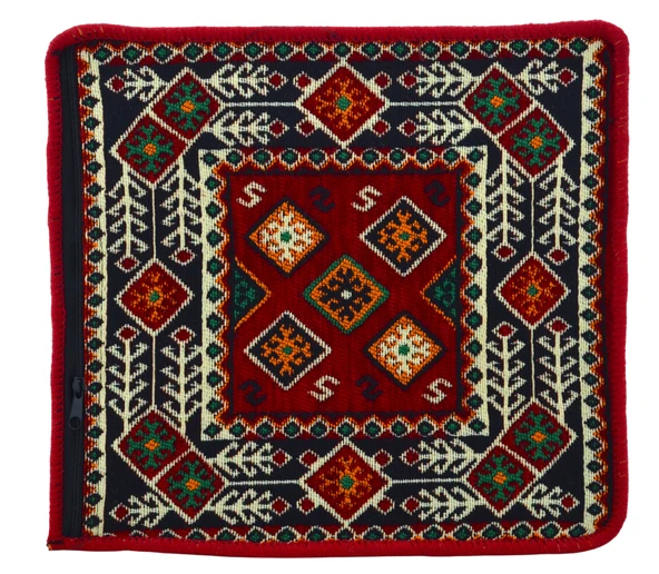 Dekoratif Otantik Çift Taraflı Fermuarlı Kilim Şark Köşesi Minder Kılıfı (40cmx41cm) Mod5 ürün görseli 1