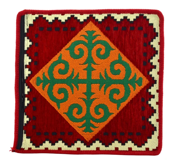 Dekoratif Otantik Çift Taraflı Fermuarlı Kilim Şark Köşesi Minder Kılıfı (40cmx41cm) Mod10 ürün görseli 1