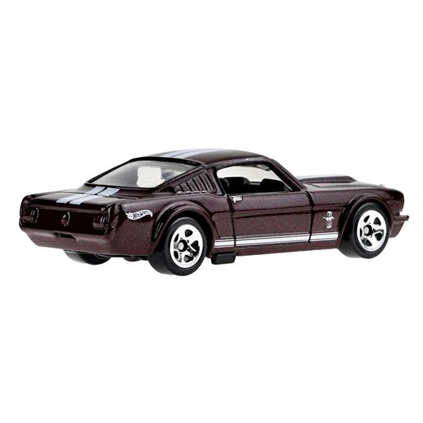 Hot Wheels Tekli Arabalar 65 Mustang 2+2 Fastback HCX81 - Resim 3