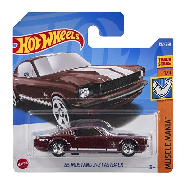 Hot Wheels Tekli Arabalar 65 Mustang 2+2 Fastback HCX81 ürün görseli 1