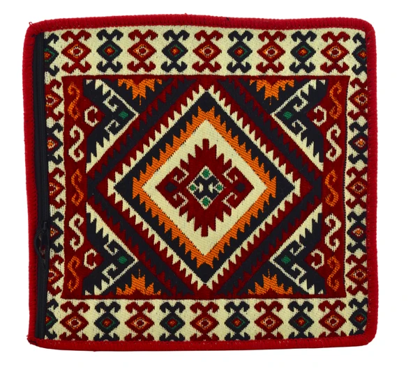 Dekoratif Otantik Çift Taraflı Fermuarlı Kilim Şark Köşesi Minder Kılıfı (40cmx41cm) Mod14 ürün görseli 1