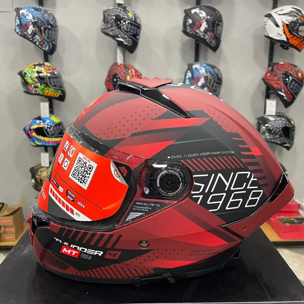 みんみんMT-4 MT Helmets Thunder 4 Sv Luminence D1 Mat Gri/siyah - Fiyatı, Yorumları