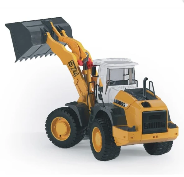 Bruder Liebherr L 574 Kepçe Br02430 - Resim 4