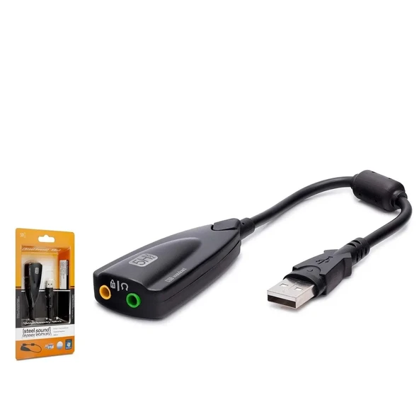 Hadron Hdx5254 Ses Kartı Usb 7.1 5Hv2 Siyah ürün görseli 1