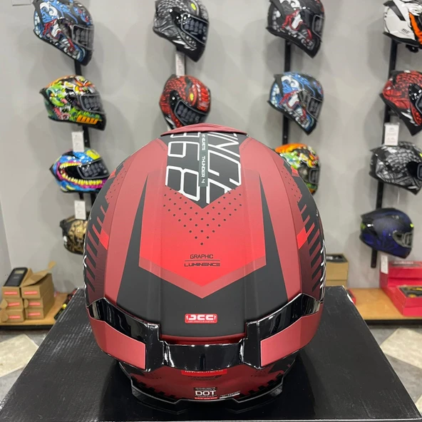 PTTAVM: MT Helmets Thunder 4 SV Luminence D5 Mat Kırmızı