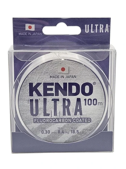 Kendo Ultra Fluorocarbon Coated 100m White Misina ürün görseli 1