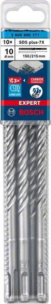 EXPERT SDS plus-7X K-Delici Ucu 10*215, 10 parça ürün görseli 1