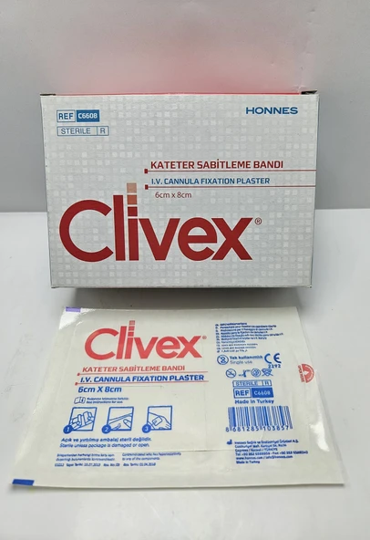 Katater Sabitleme Bandı 6x8cm NON-WOVEN 50 ADET ürün görseli 1