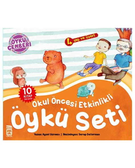 Öykü Çemberi Okul Öncesi Etkinlikli Öykü Seti Timaş Çocuk ürün görseli 1