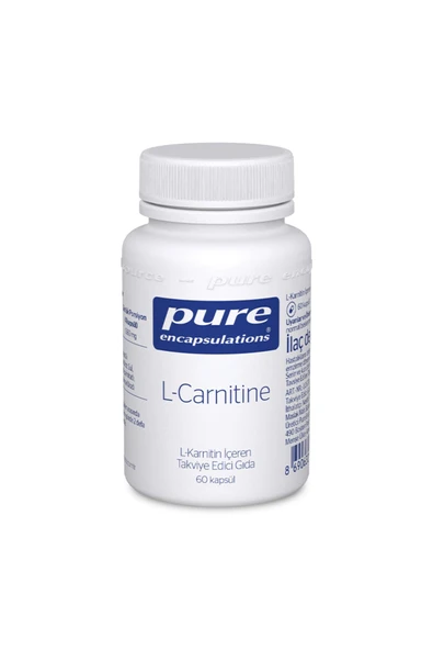 Pure Encapsulations L-carnitine 60 Kapsül ürün görseli 1