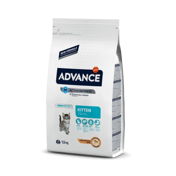 Advance Kitten Tavuklu Yavru Kedi Maması 1,5 Kg ürün görseli 1