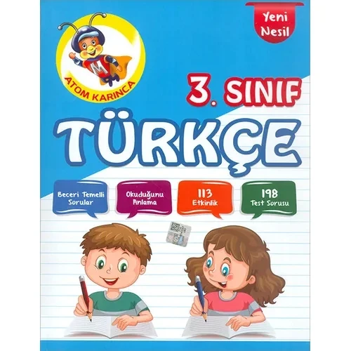 Atom Karınca 3.Sınıf Türkçe Yeni Nesil ürün görseli 1