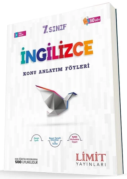 Limit 7.Sınıf İngilizce Konu Anlatım Föyleri ürün görseli 1