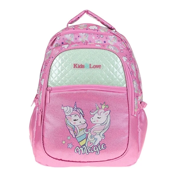 Kaukko Kids Love&Sırt Çantası Kapitone Unicorn L5100 Karınca Çanta ürün görseli 1