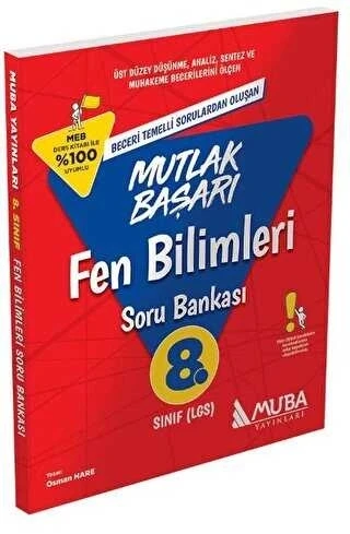 Muba 8.Sınıf Mutlak Başarı Fen Bilimleri Soru Bankası ürün görseli 1
