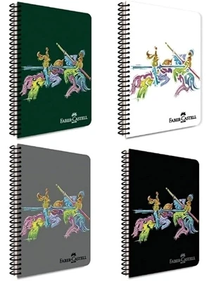 Faber Castell Defter Knights Klas Pp Kapak Spiralli 80 Yaprak Çizgili 5075000441000 ürün görseli 1