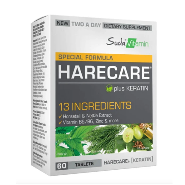 Suda Vitamin Special Formula Harecare 60 Tablet ürün görseli 1
