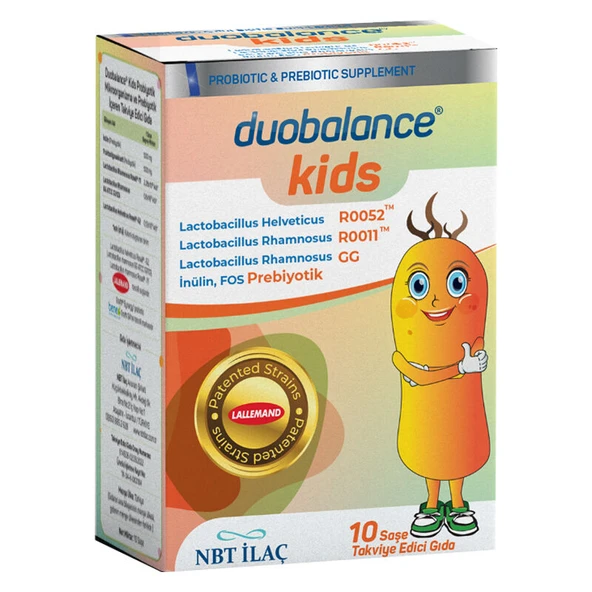 NBT Life Duobalance Kids Takviye Edici Gıda 10 Saşe ürün görseli 1