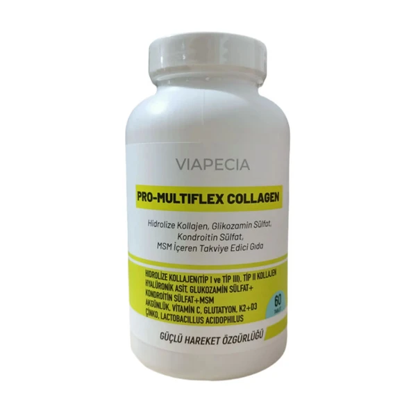 Viapecia Pro-Multiflex Collagen Takviye Edici Gıda 60 Tablet ürün görseli 1