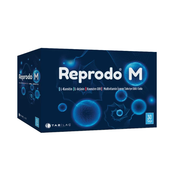 Reprodo M Multivitamin İçeren Takviye Edici Gıda 30 Saşe ürün görseli 1