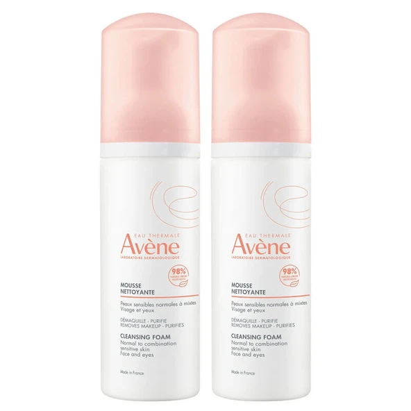 Avene Mousse Nettoyante Cilt Temizleme Köpüğü 2x150ml SET ürün görseli 1